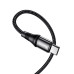 Кабель HOCO X50 Type-C to Type-C Exquisito 100W charging data cable(L=2M) Black Кабель HOCO X50 Type-C to Type-C Exquisito 100W charging data cable(L=2M) Black