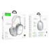 Бездротові накладні навушники HOCO W55 Plus Happiness ANC noise reduction BT headphones Silver