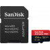 Карта пам'яті microSDXC (UHS-1 U3) SanDisk Extreme Pro A2 256Gb class 10 V30 (R200MB/s,W140MB/s) (adapter)