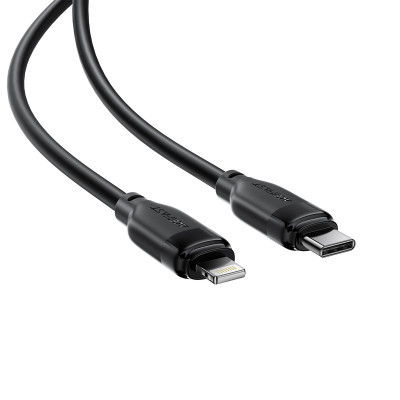 Кабель ACEFAST C16-01 TPU charging data cable USB-C to L Black