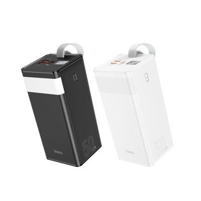 Зовнішній акумулятор HOCO J86A Powermaster 22.5W fully compatible power bank(50000mAh) White
