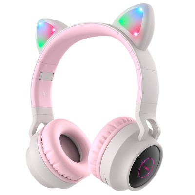 Бездротові накладні навушники HOCO W27 Cat ear wireless headphones Gray Бездротові накладні навушники HOCO W27 Cat ear wireless headphones Gray