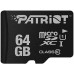 Карта пам'яті microSDXC (UHS-1) Patriot LX Series 64Gb class 10