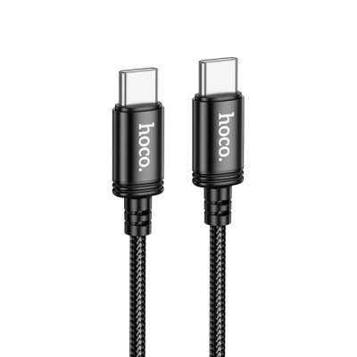 Кабель HOCO X89 Wind 60W charging data cable Type-C to Type-C Black Кабель HOCO X89 Wind 60W charging data cable Type-C to Type-C Black