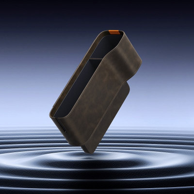 Автомобильный органайзер Baseus OrganizeFun Series Car Console Storage Organizer Marble Brown