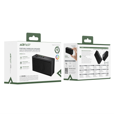 Портативна колонка ACEFAST K9 Go portable wireless speaker Black