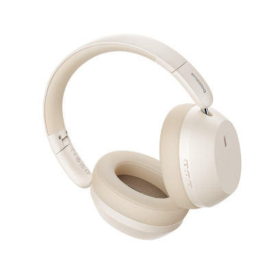 Бездротові накладні навушники Baseus Bass 35 Max Wireless Headphones Stellar White