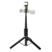 Штатив HOCO K34 Spring live broadcast holder with fill light Black