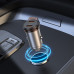 Автомобільний зарядний пристрій HOCO NZ16B Rigorous PD45W(2C) car charger Metal Grey Автомобільний зарядний пристрій HOCO NZ16B Rigorous PD45W(2C) car charger Metal Grey