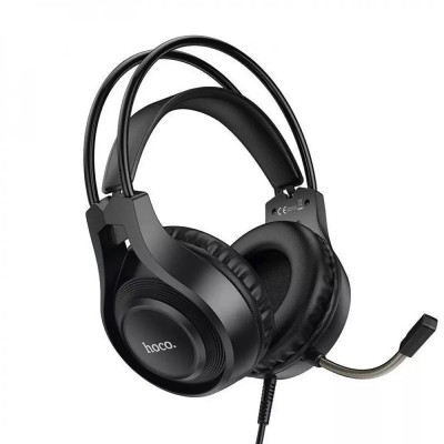 Навушники ігрові HOCO W106 Tiger gaming headset Black Навушники ігрові HOCO W106 Tiger gaming headset Black