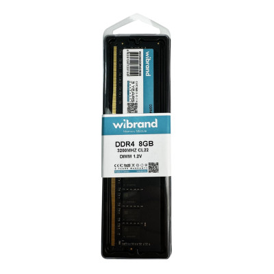 Оперативна пам'ять DDR4 Wibrand 8GB 3200MHz CL22 DIMM