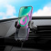 Автотримач для телефона з БЗП HOCO HW4 Journey wireless fast charging car holder(air outlet) Black Автотримач для телефона з БЗП HOCO HW4 Journey wireless fast charging car holder(air outlet) Black