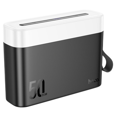 Зовнішній акумулятор HOCO J94A Masterful 22.5W fully compatible power bank(50000mAh) Black Зовнішній акумулятор HOCO J94A Masterful 22.5W fully compatible power bank(50000mAh) Black