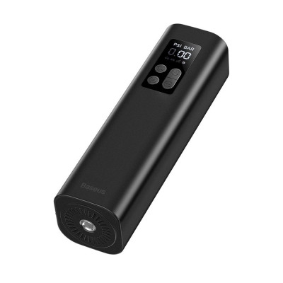 Автомобільний насос Baseus Super Mini Inflator Pump Black Автомобільний насос Baseus Super Mini Inflator Pump Black