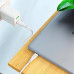 Кабель HOCO X93 Type-C to Type-C 240W, 2m, TPE, TPE connectors, White Кабель HOCO X93 Type-C to Type-C 240W, 2m, TPE, TPE connectors, White