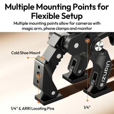 Штатив-тримач Ulanzi CO78 Magic Arm Kit(Super Clamp & Two-Section Magic Arm Kit) Штатив-тримач Ulanzi CO78 Magic Arm Kit(Super Clamp & Two-Section Magic Arm Kit)