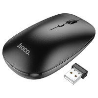 Маніпулятор миша HOCO GM15 Art dual-mode business wireless mouse Black Маніпулятор миша HOCO GM15 Art dual-mode business wireless mouse Black