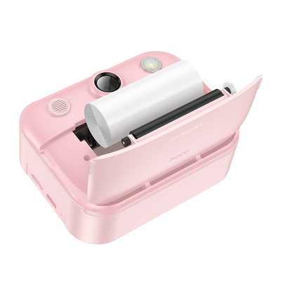 Камера для дітей HOCO DV204 1200 mAh 0.3Mpx Dual-camera children printing camera Pink