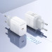 Мережевий зарядний пристрій BOROFONE BA99A Breeze single port PD20W charger White Мережевий зарядний пристрій BOROFONE BA99A Breeze single port PD20W charger White