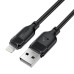 Кабель ACEFAST C16-02 TPU charging data cable USB-A to L Black