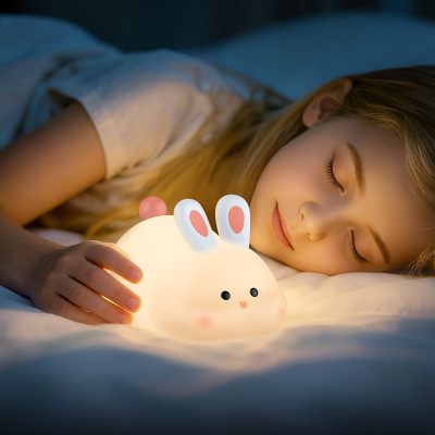 Світильник HOCO HX16 2W. 1200 mAh. Silicone lamp Rabbit