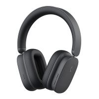 Бездротові накладні навушники Baseus Bowie H1 Noise-Cancellation Wireless Headphones Grey
