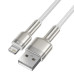 Кабель Baseus Cafule Series Metal Data Cable USB to IP 2.4A 1m White Кабель Baseus Cafule Series Metal Data Cable USB to IP 2.4A 1m White