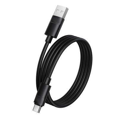 Кабель BOROFONE BX123 Leya silicone charging data cable Type-C Black Кабель BOROFONE BX123 Leya silicone charging data cable Type-C Black
