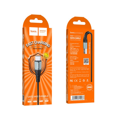 Кабель HOCO X38 Cool Charging data cable for Type-C Кабель HOCO X38 Cool Charging data cable for Type-C