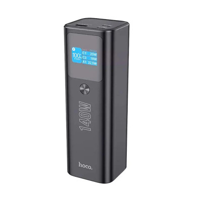 Зовнішній акумулятор HOCO Q17 Electric PD140W power bank(25000mAh) Black Зовнішній акумулятор HOCO Q17 Electric PD140W power bank(25000mAh) Black
