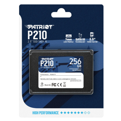 Накопичувач SSD Patriot P210 256GB 2.5