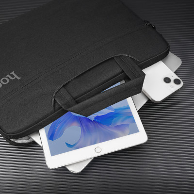 Сумка для ноутбука HOCO GT1 Simple series laptop bag(15.6 inches) Black Сумка для ноутбука HOCO GT1 Simple series laptop bag(15.6 inches) Black