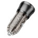 Автомобільний зарядний пристрій BOROFONE BZ23 Noble single-port QC3.0 car charger Transparent Black Автомобільний зарядний пристрій BOROFONE BZ23 Noble single-port QC3.0 car charger Transparent Black