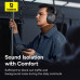Бездротові накладні навушники Baseus Bass 35 Max Wireless Headphones Twilight Grey