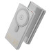 Зовнішній акумулятор HOCO Q22 Taurus 22.5W+PD20W magnetic fully compatible power bank with digital display(10000mAh) Gray