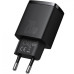 Мережевий зарядний пристрій Baseus Compact Quick Charger U+C 20W EU Black Мережевий зарядний пристрій Baseus Compact Quick Charger U+C 20W EU Black