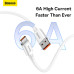 Кабель Baseus Superior Series Fast Charging Data Cable USB to Type-C 100W 1.5m Moon White Кабель Baseus Superior Series Fast Charging Data Cable USB to Type-C 100W 1.5m Moon White