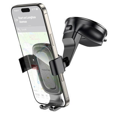 Автотримач для телефона BOROFONE BH130 Follower gravity car holder(center console) Black