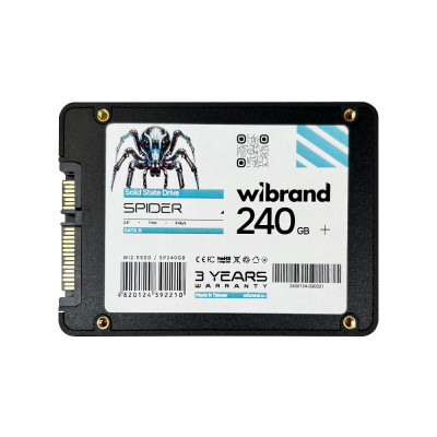 Накопитель SSD Wibrand Spider 240 GB 2.5 Накопитель SSD Wibrand Spider 240 GB 2.5