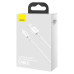 Кабель Baseus Superior Series Fast Charging Data Cable USB to iP 2.4A 2m White Кабель Baseus Superior Series Fast Charging Data Cable USB to iP 2.4A 2m White