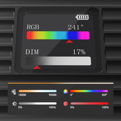 Накамерне світло Ulanzi K20 RGB 20W Panel light Накамерне світло Ulanzi K20 RGB 20W Panel light