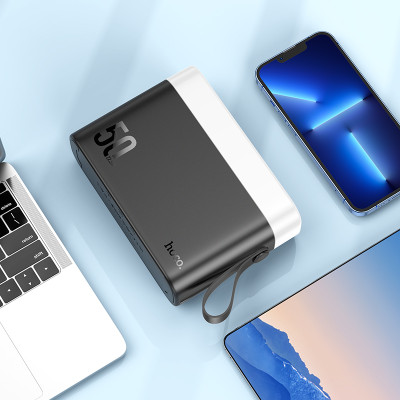 Зовнішній акумулятор HOCO J94A Masterful 22.5W fully compatible power bank(50000mAh) Black