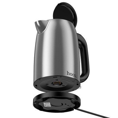 Электрочайник HOCO HE12 1.7L stainless steel electric kettle (EU) Stainless Steel