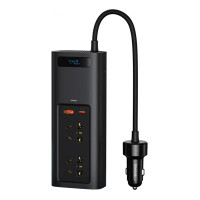 Автомобільний інвертор Baseus In-car Inverter 150W (220V CN/EU) Black Автомобільний інвертор Baseus In-car Inverter 150W (220V CN/EU) Black