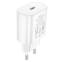 Мережевий зарядний пристрій HOCO N22 Jetta PD25W charger White Мережевий зарядний пристрій HOCO N22 Jetta PD25W charger White
