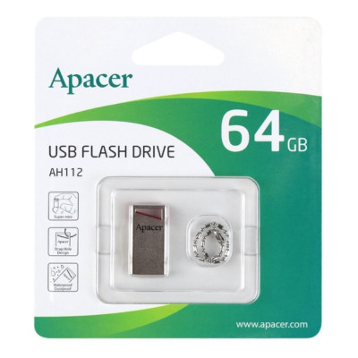 Флеш-накопичувач Apacer USB 2.0 AH112 64GB Red