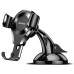Автодержатель для телефона Baseus Osculum Type Gravity Car Mount Black