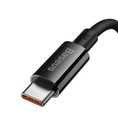 Кабель Baseus Superior Series Fast Charging Data Cable USB to Type-C 100W 1m Cluster Black Кабель Baseus Superior Series Fast Charging Data Cable USB to Type-C 100W 1m Cluster Black