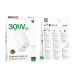 Мережевий зарядний пристрій BOROFONE BA107A Stellar single port PD30W charger set (C to C) (EU) White