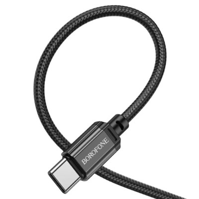 Кабель BOROFONE BX87 Sharp charging data cable for Type-C 1 м Black Кабель BOROFONE BX87 Sharp charging data cable for Type-C 1 м Black